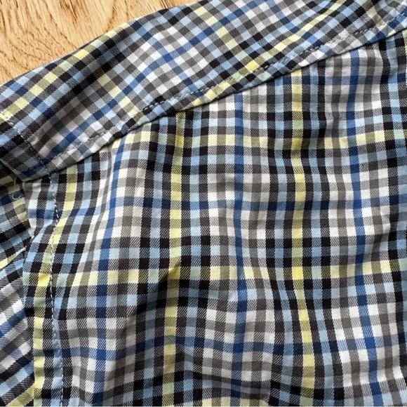 HUGO BOSS PLAID BUTTON UP LONG SLEEVES SHIRT - XL - Picture 11 of 14